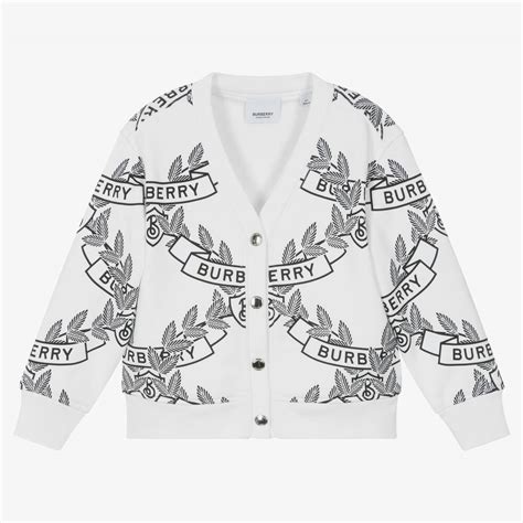 burberry girls cardigan